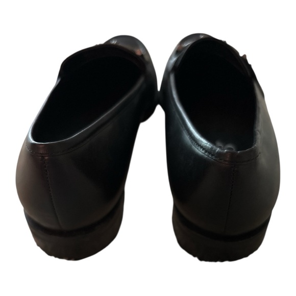 Franco Sarto Black Slip-On Loafers with Metal Details size 6.5M Leather. - Picture 5 of 9